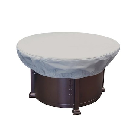 Simplyshade SimplyShade SSCPL929 43 in. dia. x 12 in. Protective Color Round Fire Pits & Table Ottoman SSCPL929